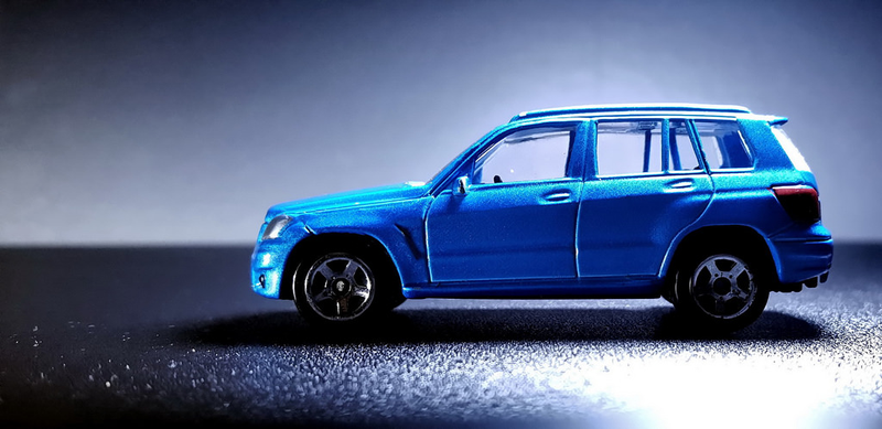 Illustration for article titled A blue Merc